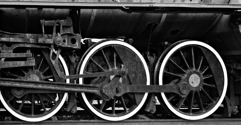 Vintage locomotive train