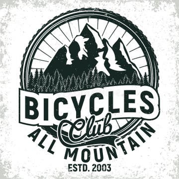 Mountain Bike Club Logo Stock Illustrations – 1,228 Mountain Bike Club ...