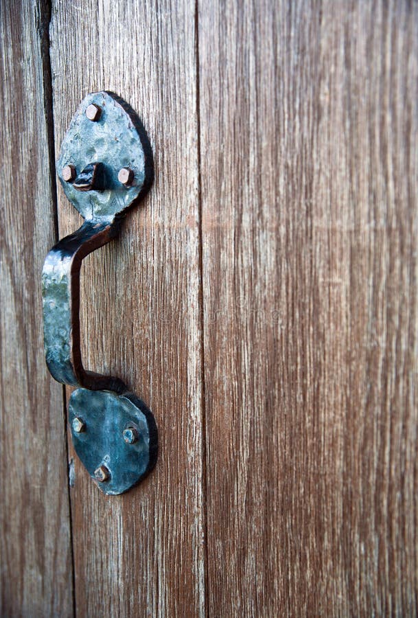 Vintage Looking Door Handle Stock Image Image of gate, castle 26094895