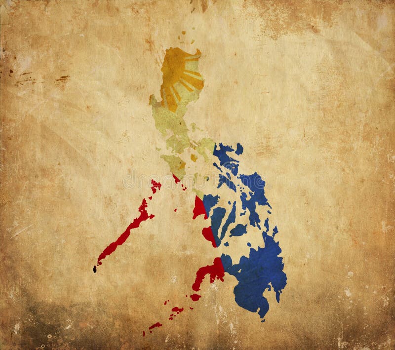 Với bản đồ cổ của Philippines trên giấy grunge, bạn sẽ được lạc vào không gian cổ điển xưa. Hãy để mình mải mê khám phá từ các vùng đất xa xôi đến những địa phương sôi động với nét đặc trưng riêng của quốc gia này trên một tấm bản đồ đầy mê hoặc.