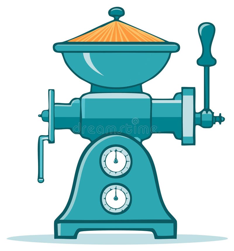 grinder pressure gauge illustration