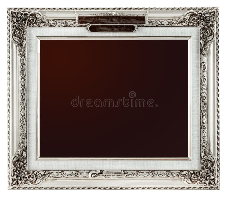 Vintage Metal Picture Frame Stock Image Image of design, wall 92378761