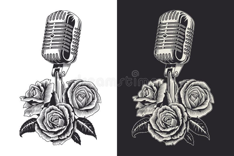 Update more than 67 vintage mic tattoos best  thtantai2