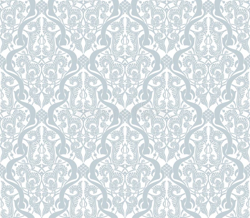 Vintage Middle Eastern Arabic Pattern stock illustration