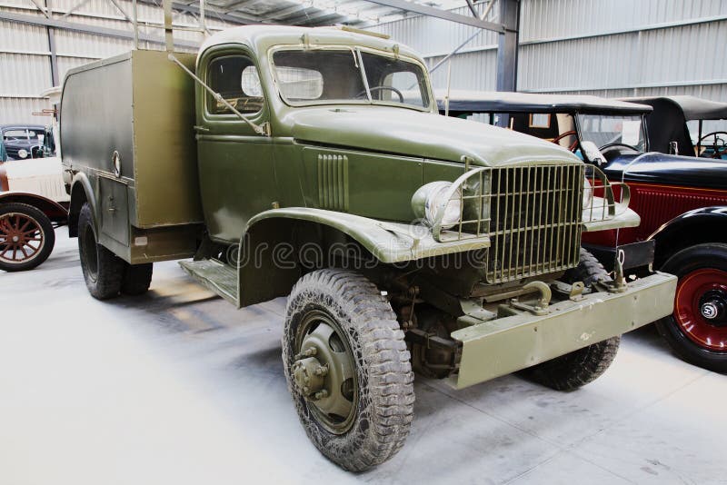 Vintage Military Truck Picture. Image 1460366
