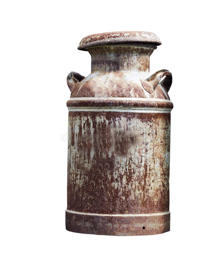 antique milk can