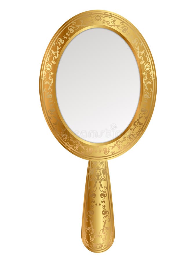 vintage hand mirror clipart vintage hand mirror clipart