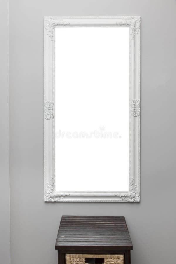 Vintage mirror frame stock vector. Illustration of label 18270036