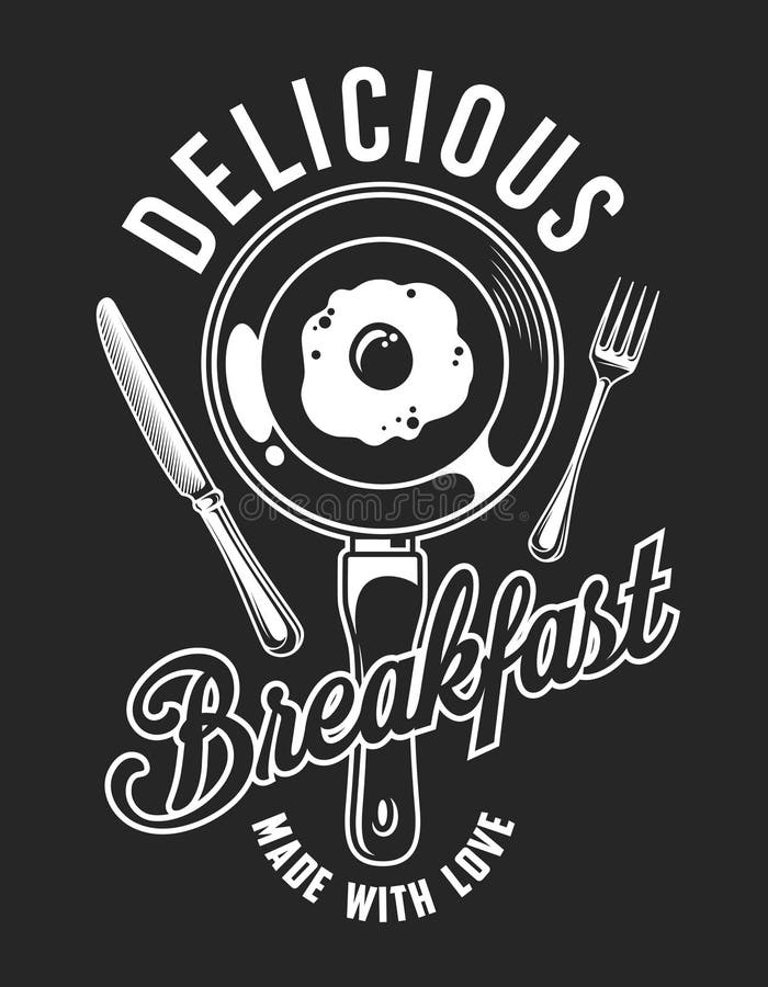 Breakfast logo stock vector. Illustration of rays, delicious - 21620642