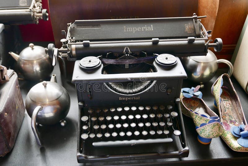 Old office equipment editorial image. Image of typewriter 103683075