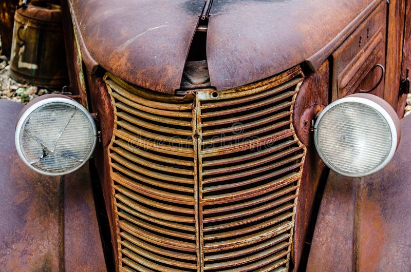 Vintage Oil Truck royalty free stock photo Vintage Oil Truck royalty free stock photo