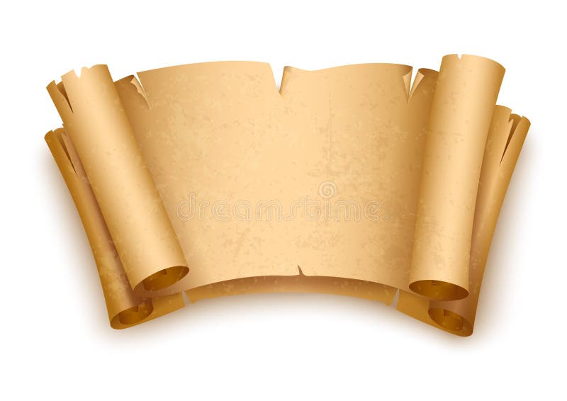 Vintage old paper scripts stock illustration. Illustration of read