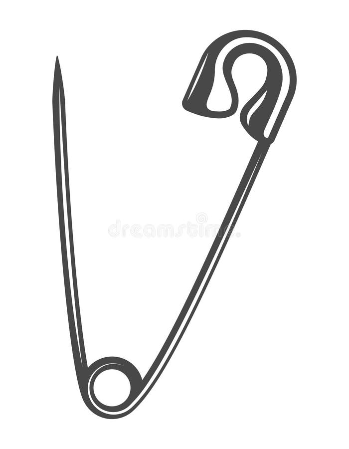 Safety Pin Pins Stock Illustrations – 562 Safety Pin Pins Stock  Illustrations, Vectors & Clipart - Dreamstime