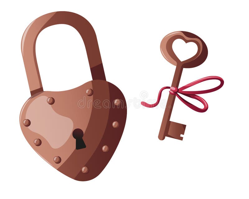 Vintage padlock set sketch engraving Royalty Free Vector