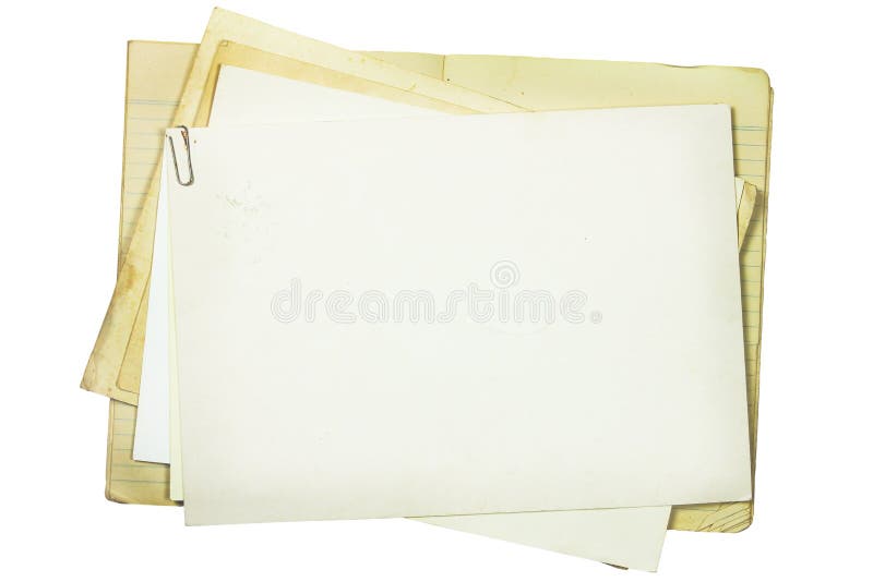 Vintage paper royalty free stock image