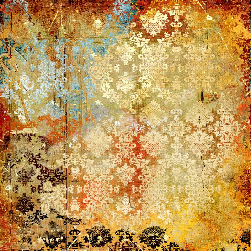 Art floral vintage paper stock photo. Image of leaf, nature 12312454