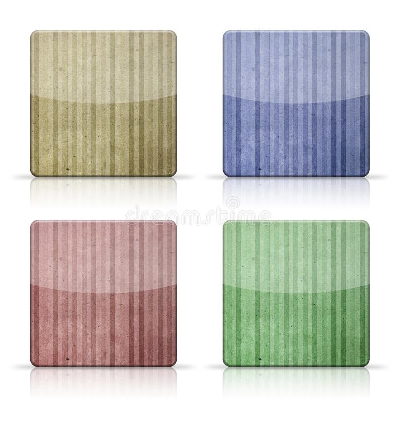 Vintage paper blank icon vector illustration