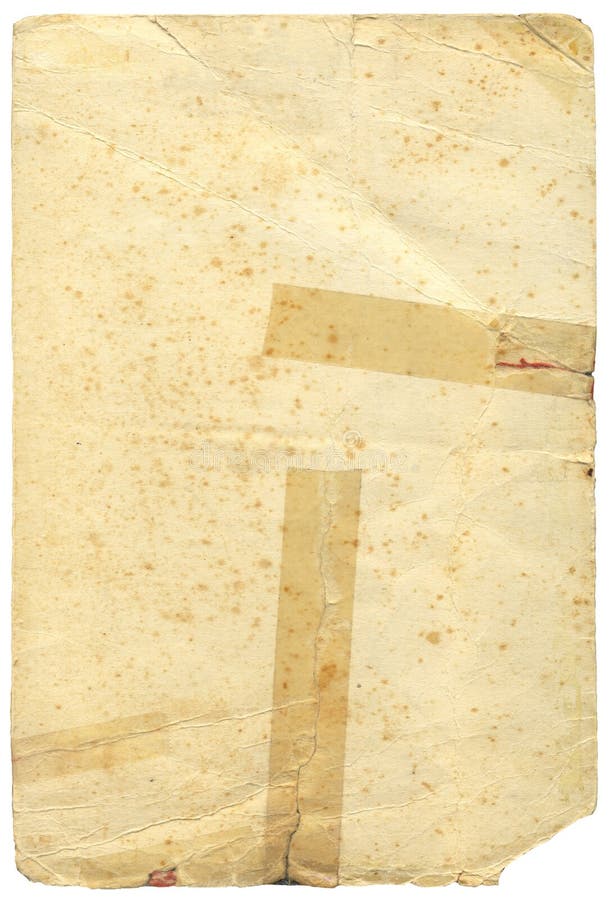 Vintage paper with tape stock photography Vintage paper with tape stock photography