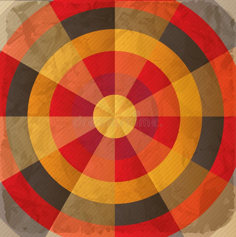 Vintage paper target