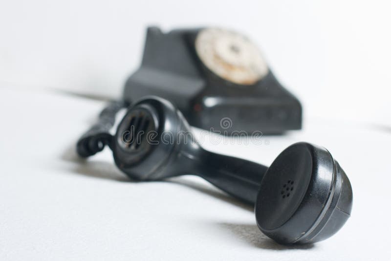 Vintage Telephone Headset stock image. Image of vintage 108751