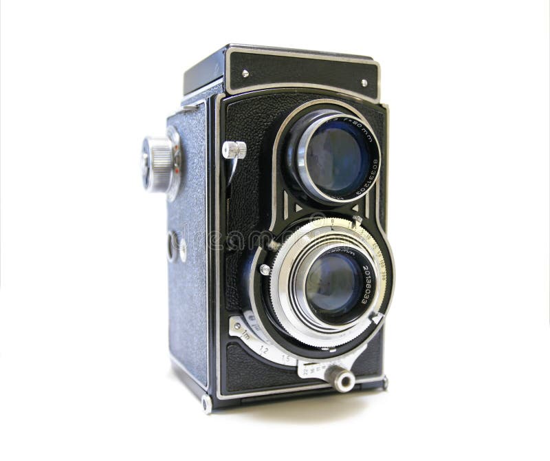 Vintage Photo Camera stock photography