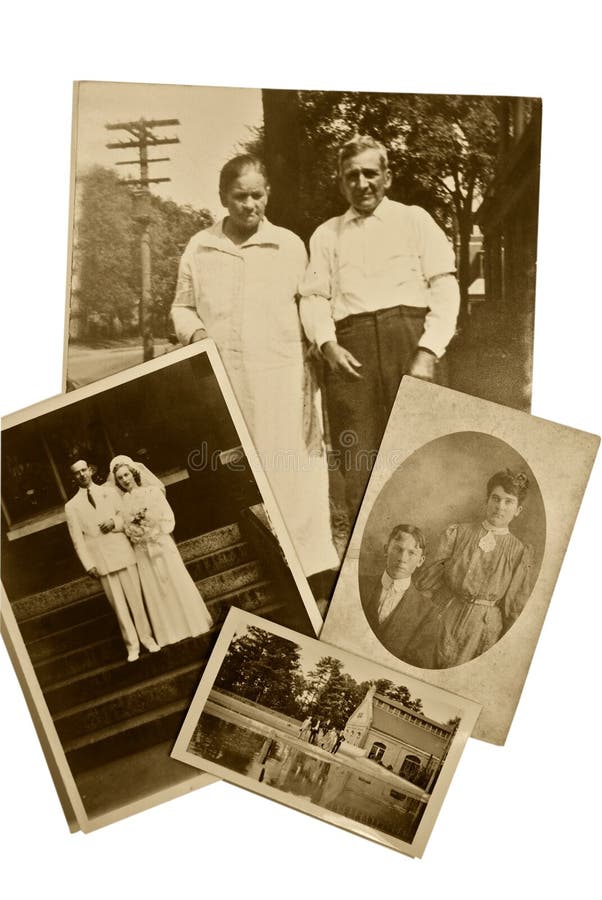 Vintage Photos Couples royalty free stock image Vintage Photos Couples royalty free stock image