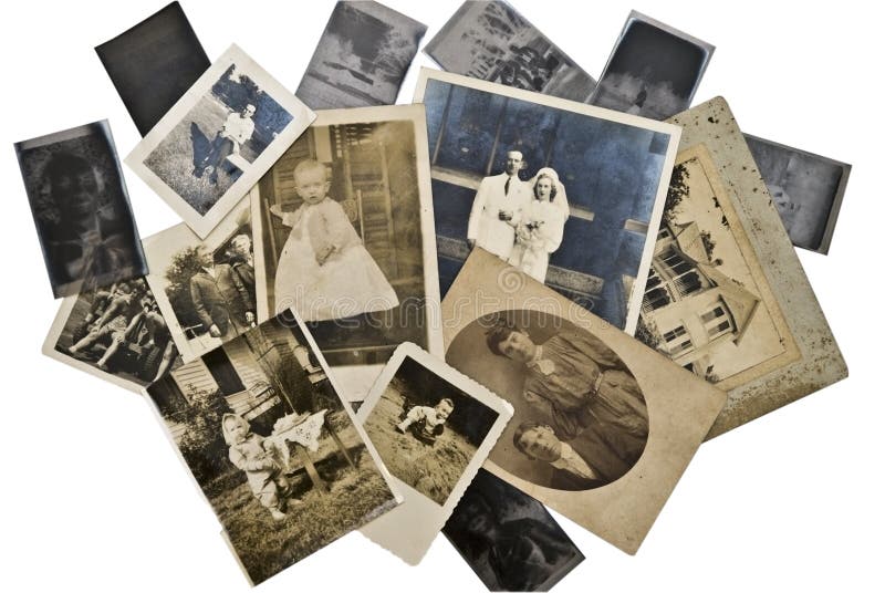 Vintage Photos and Negatives royalty free stock photography Vintage Photos and Negatives royalty free stock photography