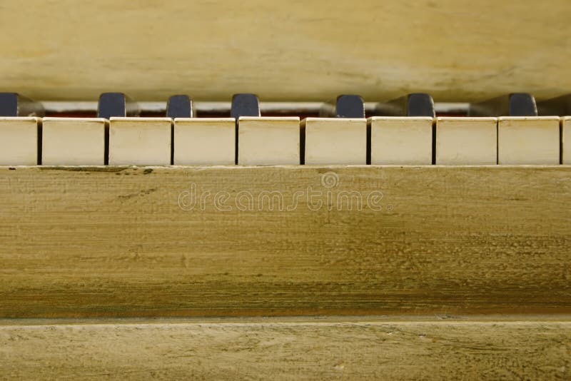 Vintage Piano Keys stock photo. Image of space, copy, black - 704186
