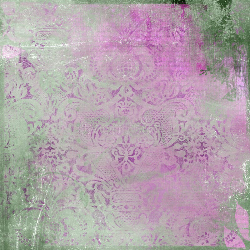 Vintage pink background vector illustration