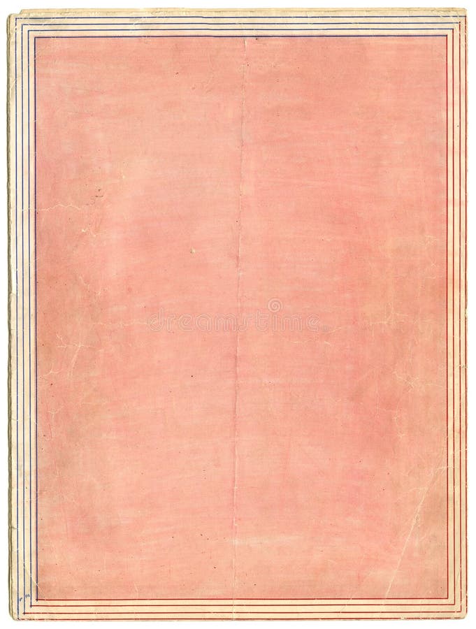 Vintage Pink Paper stock photos