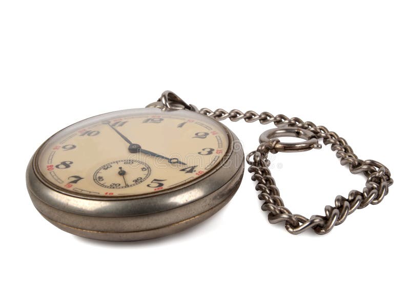 Pocket watch stock photo. Image of clock, chain, watch 30171524