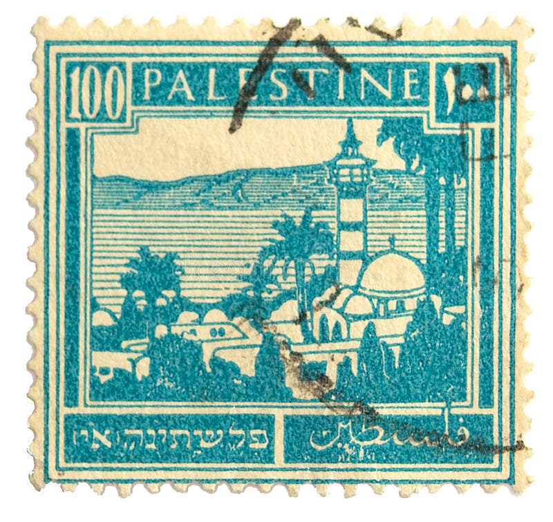Vintage postage stamp stock image
