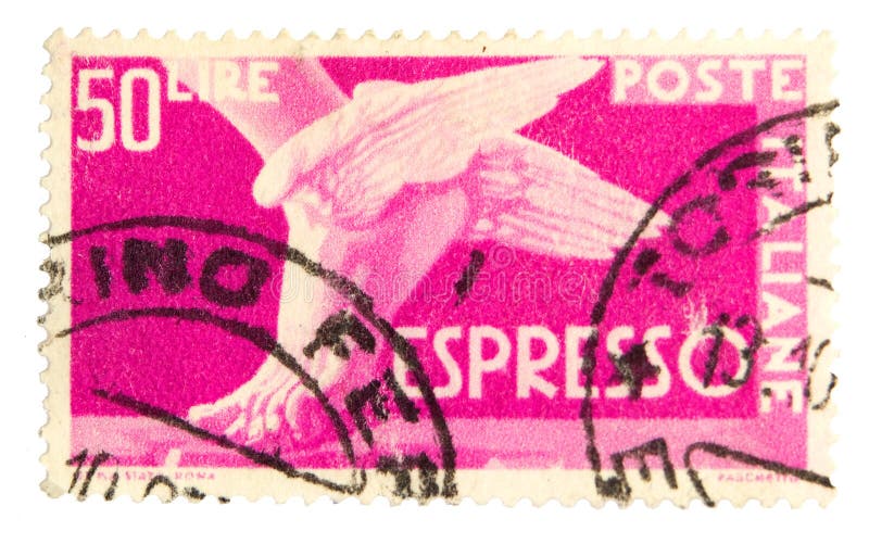 Vintage postage stamp royalty free stock photography