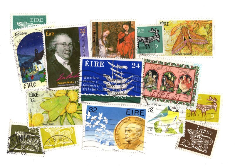 115 Postage Stamps Ireland Stock Photos Free & RoyaltyFree Stock