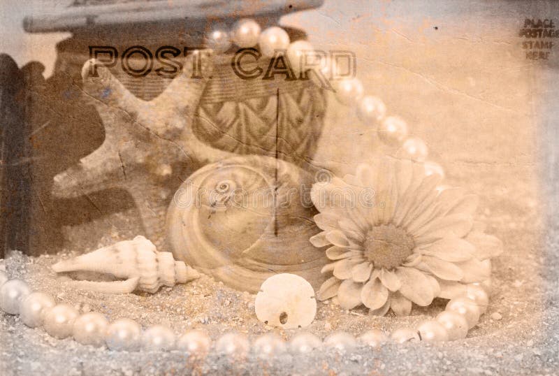 Vintage Postcard Background