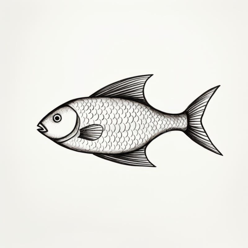 741 Fish Line Drawing Stock Photos - Free & Royalty-Free Stock Photos from  Dreamstime