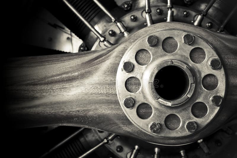 Vintage propeller stock photo. Image of flying, engineering 13535516