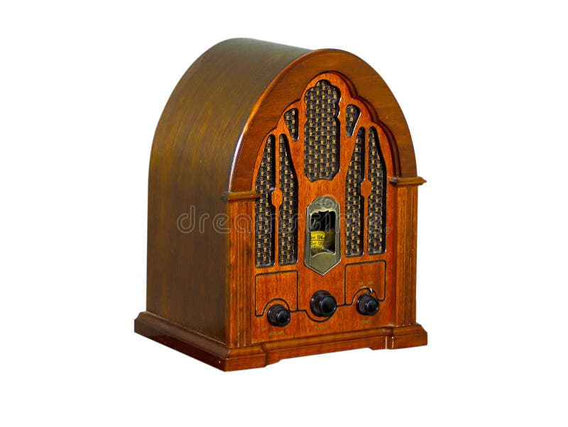 Vintage Radio stock photo
