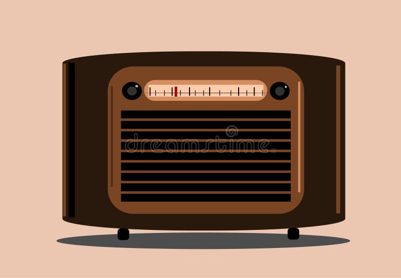 free vintage radio clipart