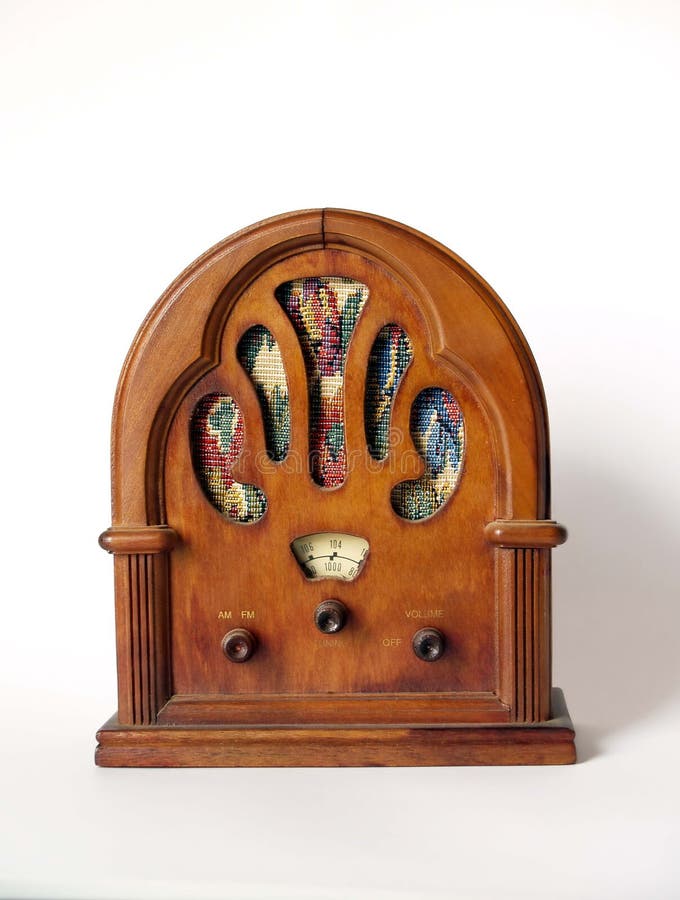 Vintage radio royalty free stock photo
