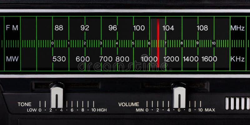 searching radio tuner stock image searching radio tuner stock image