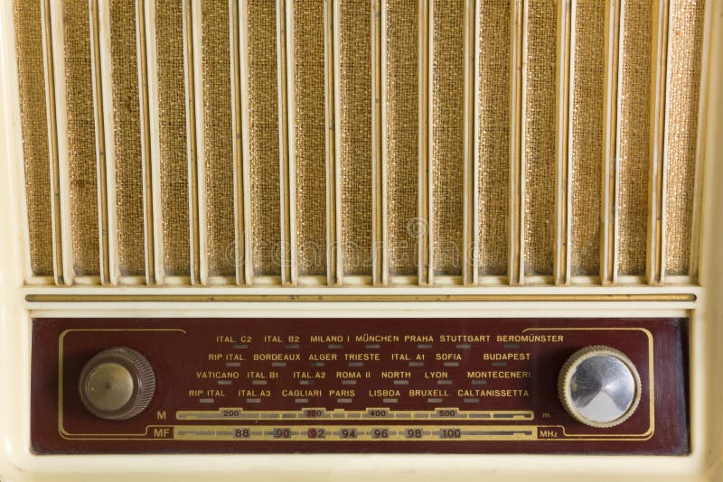 HiFi Radio Tuner stock photo. Image of knob, frequency 25630830