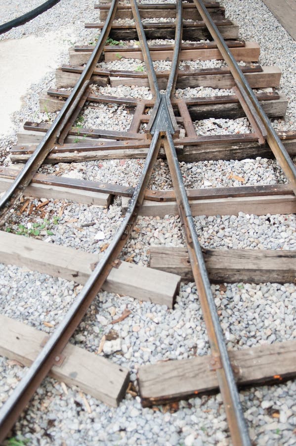 Vintage railroad tracks stock image. Image of track, tracks 57311619