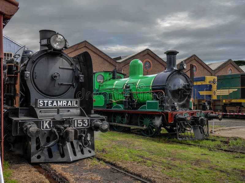 Vintage Steam at Victoria Australia March Editorial Photography - Image of steam, locomotives: 179859417