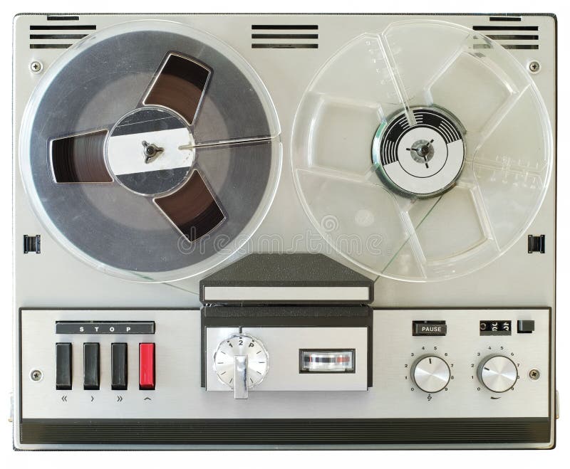 Vintage Reel To Reel Tape Recorder, Open Reel Audio Recorder