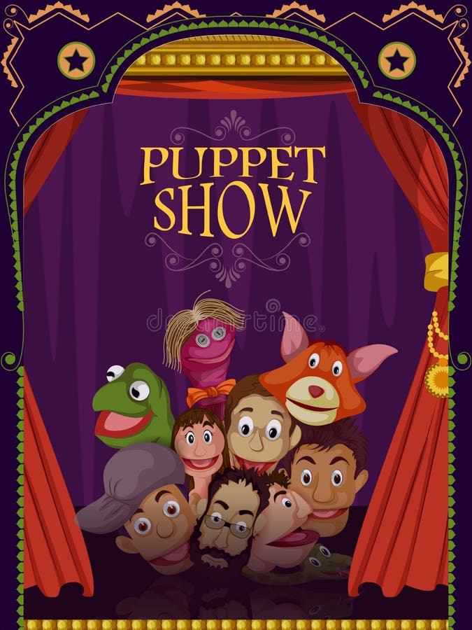 Puppets show Vectors & Illustrations for Free Download