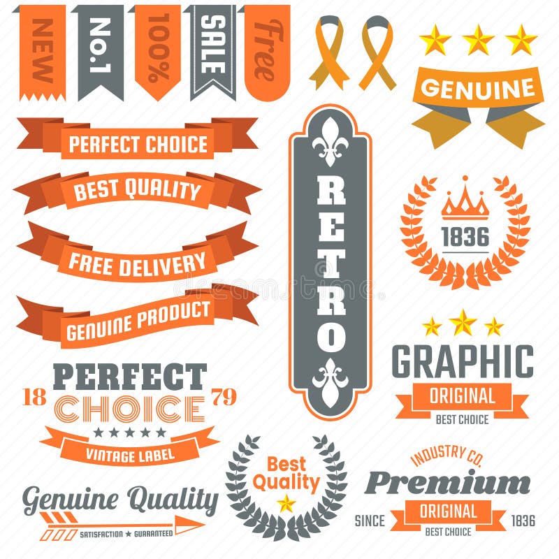 Vintage Retro Vector Logo for banner vector illustration Vintage Retro Vector Logo for banner vector illustration