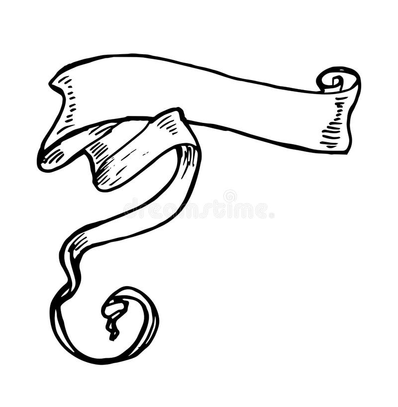 picture Banner Vintage Ribbon Png vintage ribbon banner hand drawn