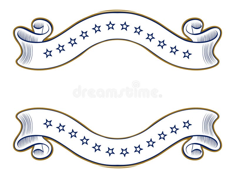 Vintage Ribbon Emblem Stock Illustration - Download Image Now - Antique,  Art, Arts Culture and Entertainment - iStock