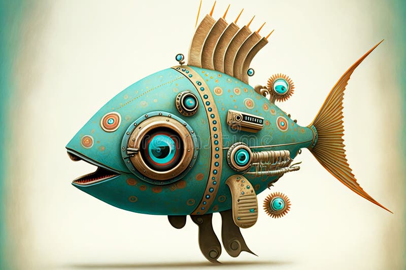 Steampunk Robot Fish Stock Illustrations – 86 Steampunk Robot Fish Stock  Illustrations, Vectors & Clipart - Dreamstime